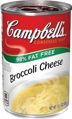 Soup Broccoli Cheese-Ff — Photo: Open Food Facts contributors, CC BY-SA