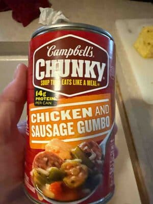 Chicken And Sausage Gumbo — Photo: Open Food Facts contributors, CC BY-SA