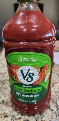 Low Sodium Vegetable Juice — Photo: Open Food Facts contributors, CC BY-SA