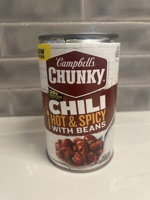 CHILI HOT & SPICY WITH BEANS — Photo: Open Food Facts contributors, CC BY-SA