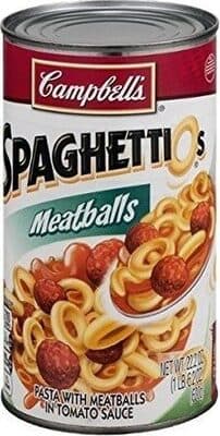 Spaghettios meatballs — Photo: Open Food Facts contributors, CC BY-SA