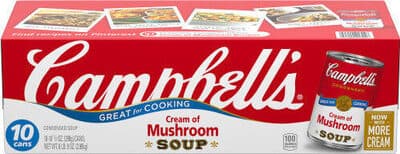 Condensed cream of mushroom soup — Photo: Open Food Facts contributors, CC BY-SA