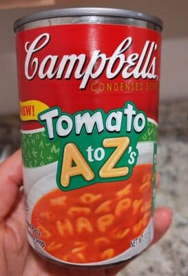 Tomato A to Z's — Photo: Open Food Facts contributors, CC BY-SA