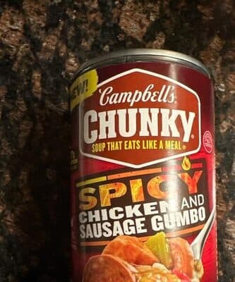 Spicy Chicken & Sausage Gumbo — Photo: Open Food Facts contributors, CC BY-SA