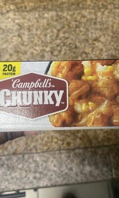 Chunky chicken and mash bowl — Photo: Open Food Facts contributors, CC BY-SA