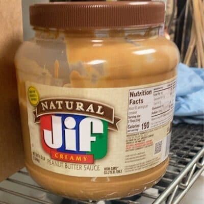 Natural Creamy Peanut Butter Sauce — Photo: Open Food Facts contributors, CC BY-SA