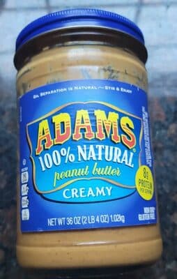 Natural Peanut Butter Creamy — Photo: Open Food Facts contributors, CC BY-SA