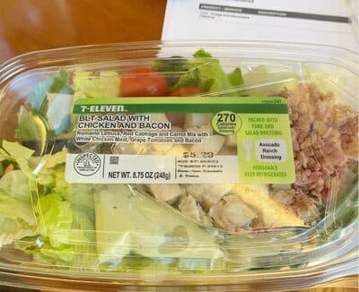 7-11 BLT CHICKEN BACON SALAD — Photo: Open Food Facts contributors, CC BY-SA