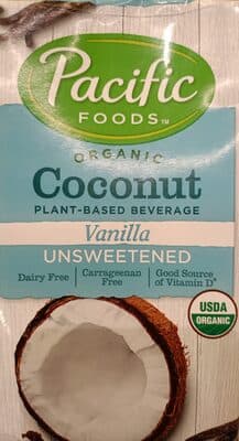 Organic Coconut Vanilla Unsweetened Plant-Based imp — Photo: Open Food Facts contributors, CC BY-SA