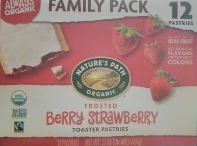 Frosted Berry Strawberry Toaster Pastries — Photo: Open Food Facts contributors, CC BY-SA
