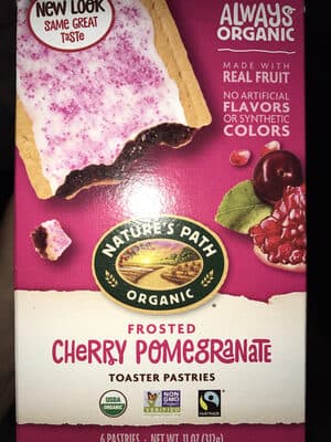 Frosted Cherry Pomegranate Toaster Pastries — Photo: Open Food Facts contributors, CC BY-SA