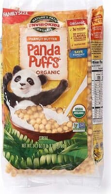 Panda Puffs Peanut Butter Cereal — Photo: Open Food Facts contributors, CC BY-SA