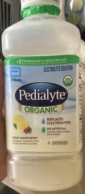 Pedialyte Organic — Photo: Open Food Facts contributors, CC BY-SA