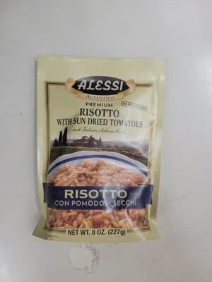 Alessi Risotto with sun dried tomatoes — Photo: Open Food Facts contributors, CC BY-SA