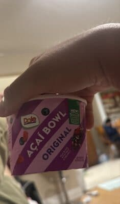 AÇAI BOWL ORIGINAL — Photo: Open Food Facts contributors, CC BY-SA