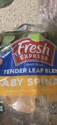 Baby Spinach — Photo: Open Food Facts contributors, CC BY-SA