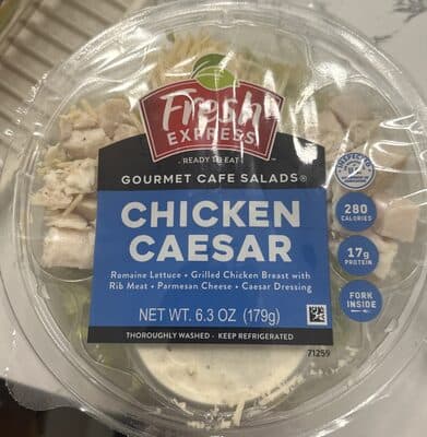 CHICKEN CAESAR — Photo: Open Food Facts contributors, CC BY-SA