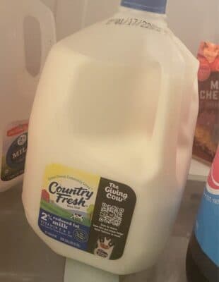 2% Milk — Photo: Open Food Facts contributors, CC BY-SA