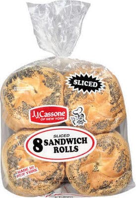 8 Sliced Sandwich Rolls — Photo: Open Food Facts contributors, CC BY-SA