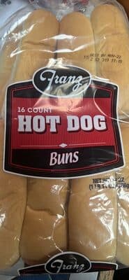 Hot Dog Buns — Photo: Open Food Facts contributors, CC BY-SA