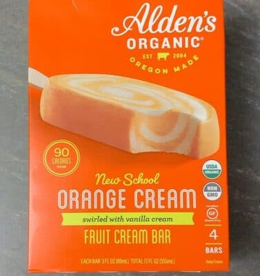 Orange Cream Frozen Dessert Bar — Photo: Open Food Facts contributors, CC BY-SA