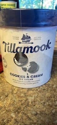 Cookies & Cream Ice Cream — Photo: Open Food Facts contributors, CC BY-SA