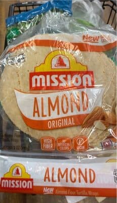 Almond tortilla — Photo: Open Food Facts contributors, CC BY-SA