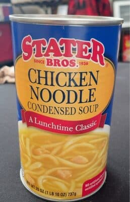 Chicken noodle condensed soup — Photo: Open Food Facts contributors, CC BY-SA