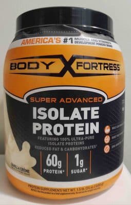 Super Advanced Isolate Protein — Photo: Open Food Facts contributors, CC BY-SA