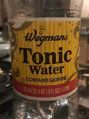 Tonic Water — Photo: Open Food Facts contributors, CC BY-SA