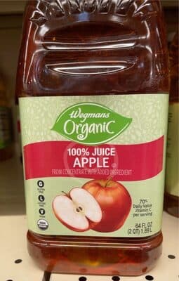100% apple juice — Photo: Open Food Facts contributors, CC BY-SA