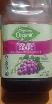 100% grape juice — Photo: Open Food Facts contributors, CC BY-SA