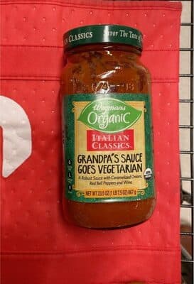 Grandpa's Sauce Goes Vegetarian — Photo: Open Food Facts contributors, CC BY-SA