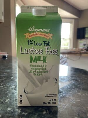 1% Low Fat Lactose Free Milk — Photo: Open Food Facts contributors, CC BY-SA