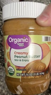 Creamy Peanut Butter — Photo: Open Food Facts contributors, CC BY-SA