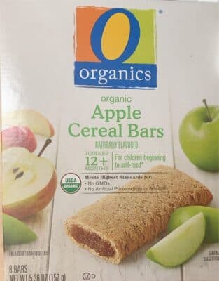 Apple cereal bars — Photo: Open Food Facts contributors, CC BY-SA