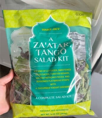 A za’atar tango salad kit — Photo: Open Food Facts contributors, CC BY-SA