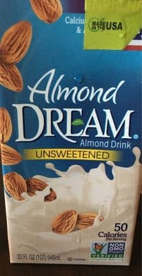 Unsweetened almond drink — Photo: Open Food Facts contributors, CC BY-SA