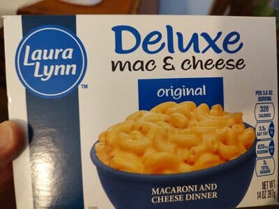 deluxe mac & cheese — Photo: Open Food Facts contributors, CC BY-SA