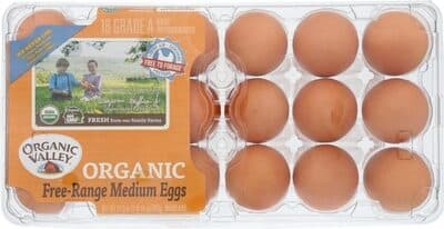 Free-range medium eggs — Photo: Open Food Facts contributors, CC BY-SA