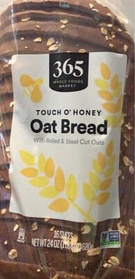 Touch O' Honey Oat Bread — Photo: Open Food Facts contributors, CC BY-SA