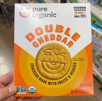 Double Cheddar Cracker — Photo: Open Food Facts contributors, CC BY-SA