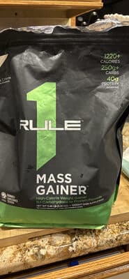 Mass Gainer — Photo: Open Food Facts contributors, CC BY-SA