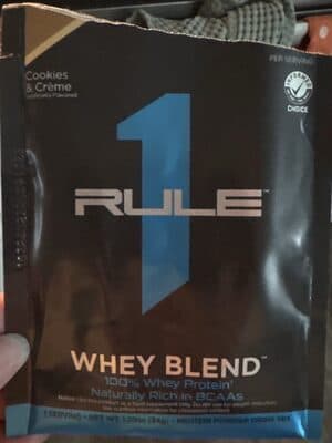 Whey Blend — Photo: Open Food Facts contributors, CC BY-SA
