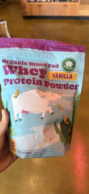 Whey Protein Powder Vanilla — Photo: Open Food Facts contributors, CC BY-SA