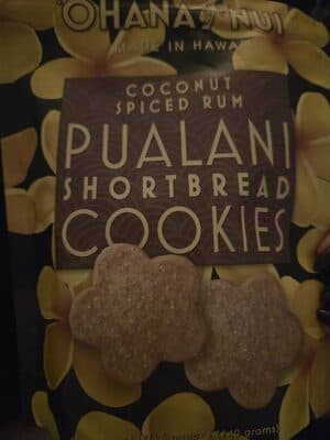 Coconut Spiced Rum Pualani Shortbread Cookies — Photo: Open Food Facts contributors, CC BY-SA