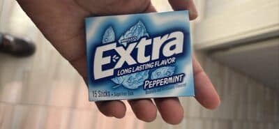 Peppermint Sugarfree Gum — Photo: Open Food Facts contributors, CC BY-SA