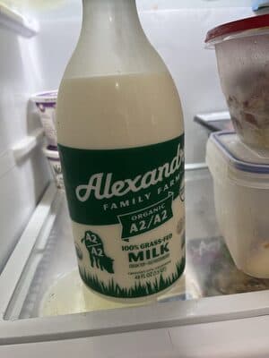 100% Grass-Fed A2/A2 Milk — Photo: Open Food Facts contributors, CC BY-SA