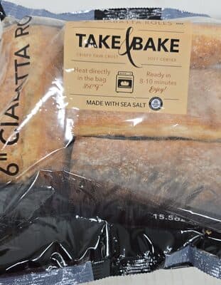 6"" Ciabatta Rolls, Ciabatta — Photo: Open Food Facts contributors, CC BY-SA