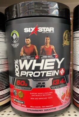 100% Whey Protein Plus — Photo: Open Food Facts contributors, CC BY-SA